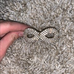 silver infinity bracelet